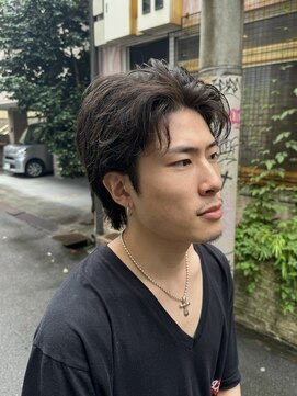 ヒカリス 中崎店(HIKARIS) メンズ × カット