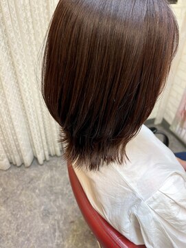 ロマンヤカタ ファース(ROMAN YAKATA fars) ツヤ感ブラウンカラー@田島(2024/9)