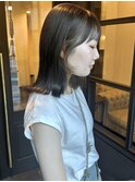 20代透明感オリーブベージュ