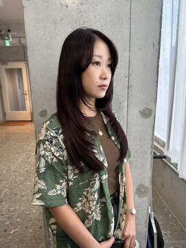 ベンティ(venti) 【VENTI 伊藤】暗め暖色カラー×ロングレイヤー