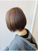 ショートボブxダブルカラー