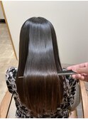 手で乾かしただけ美髪矯正