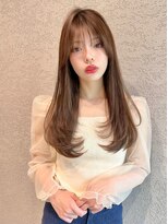 ロンド アンブル 四条烏丸(Lond ambre) エアリーロング/レイヤーロング/韓国/前髪41224