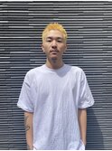 金髪スパイキーショートE