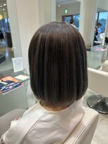 カイム ヘアー(Keim hair)&nbsp;アンブレラカラー/パツッとボブ/ボブ/グレージュ