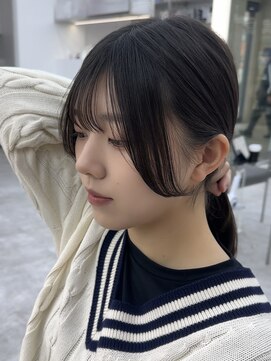 ビューブルー 亀戸錦糸町(VIEW BLUE) ◎美髪カールピンクブラウンロングセミディ似合わせ前髪