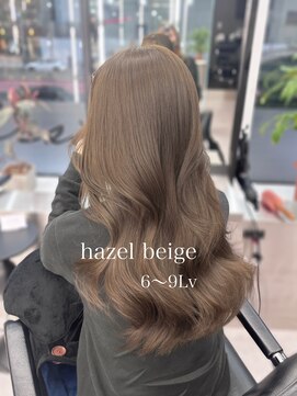 アルドーレフィエロ シンサイバシ(Ardore fiero shinsaibashi) グレージュブラウン/ブリーチなし【小山田繭】20代30代40代