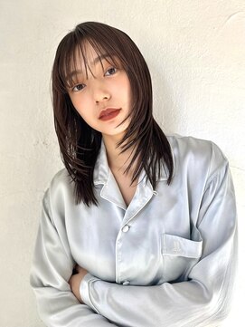 アリゲート ダイカンヤマ(Ari gate daikanyama) 【Arigate山中】ミニウルフ×透明感カラー20代30代40代