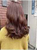 こて巻き風パーマ
