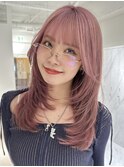 透明感カラー/髪質改善/縮毛矯正/韓国風レイヤーカット