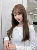 レイヤーカット小顔に見せるヘア/韓国ヘア/髪質改善/福岡/博多