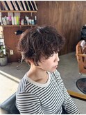 【山本智文】ショートカットパーマ