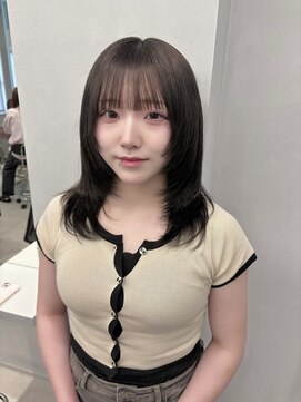 プリアバイポプルス 渋谷(pria by popls) レイヤーカット/韓国レイヤー/髪質改善/縮毛矯正/韓国/渋谷/20代