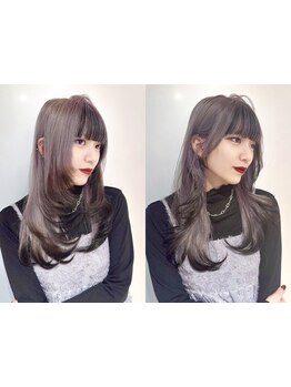 思い通りの色味に★インナーカラー/ダブルカラーも♪[原宿/表参道/ケアブリーチ/インナーカラー]