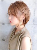 Say.ショートボブひし形ショートレイヤーショートダブルカラー