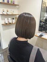 ココロヘアー ウィル 半田山店(Cocolo hair Will)&nbsp;艶感ストレート × 丸みボブ