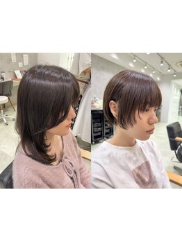 顔周りのカットにもこだわりたくさん！小顔効果も◎あなたの“なりたい”をカタチにします♪
