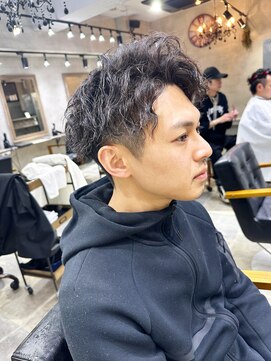 メンズデザイン シャビ(Men's design Shabbi) ツイストスパイラルパーマ