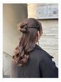 アルコ 三軒茶屋(alco)&nbsp;ハーフアップスタイル☆Instagram@k73camy