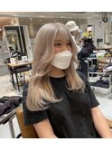 white blonde