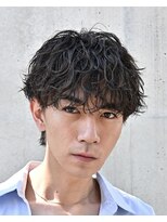 フィフスパーク(fifth PARK) 大人色気ツイストスパイラルパーマメンズカットビジネスマン渋谷