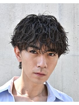 フィフスパーク(fifth PARK) 大人色気ツイストスパイラルパーマメンズカットビジネスマン渋谷