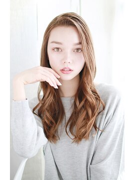 ティエル 町田店(tiel) 【町田】大人可愛いウェーブスタイル　モカブラウン