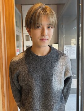 アルジャーノンシロ(ALGERNON shiro) シースルーマッシュ/ハイトーン【石川　駿之介】