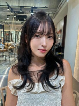 ロンド フィーユ(Lond fille) ナチュラルレイヤー巻き髪スタイル