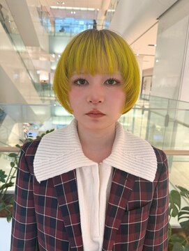 ステップボーンカットオオサカ(STEP BONE CUT OSAKA Via TICK-TOCK) 【ステップボーンカット】マッシュショート