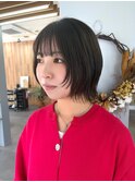 外ハネ×顔まわりレイヤー