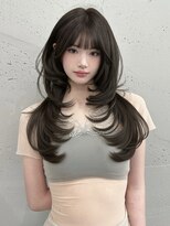 シーク 天神(SEEK)&nbsp;松尾菫菜/レイヤーカット/ハッシュカット/韓国ヘア