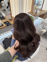 アヴァンス 広島本通店(AVANCE.)&nbsp;着物ヘア/大人ガーリー/ダークアッシュ/似合わせカット/広島
