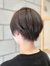 《全員》１CM リタッチカラー＆刈り上げカット　￥10450