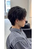 MEN’S/ニュアンスパーマ/ニュアンスウルフ/京都