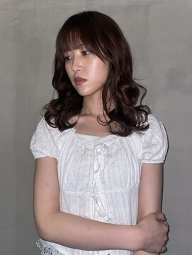 ヘアサロン エン(hair salon en.) コテ巻き風デジタルパーマ