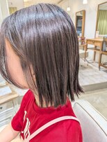 ルシードスタイル リム(LUCIDO STYLE Rim) 切りっぱなしボブ×縮毛矯正