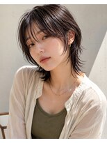 ヘアーメイク スリー(Hair Make 3) くびれボブセミロングクラゲヘアショート