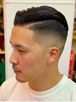 キングスマン トーキョー 八王子店(KINGSMAN TOKYO)&nbsp;リバースセンターパート/ニュアンスウルフ/ダウンバング/八王子