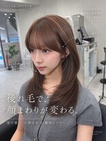ペヴァ バイ シエンゴールド(PEVA by CIEN gold)&nbsp;顔わまりカット/髪質改善/レイヤーカット/ブラウン