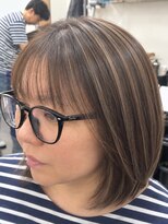 ヘアーズクレッセント(CRESCENT)&nbsp;白髪ぼかし アンブレラハイライト