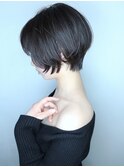 【morio池袋】大人可愛い前下がり小顔ショート