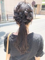 デコヘアー キートス(DECO HAIR kiitos)&nbsp;編み込みアレンジ