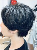 ナチュラル×ショート