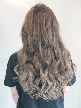 ヴァンクラウド 奈良店(VENT-CLOUD) 大人可愛いハイライト＆ローライトラフウェーブ６ｄエクステ