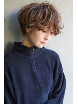 カライングドゥ(ing deux) ショートカット×ひし形ショートボブ×前髪あり20代30代40代 s03