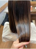 ハイライトありベリーズカラー白髪染め