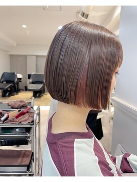 グラフ 銀座(GRAFF) 髪質改善ストレートボブ/ボブショート/インナーカラー