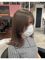 リーホリエ(Lee Horie)&nbsp;【Rie】ブリーチなしグレージュカラー