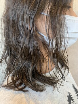 リム(LIM) 【LIM 岐阜】無造作パーマ/シルバーアッシュ